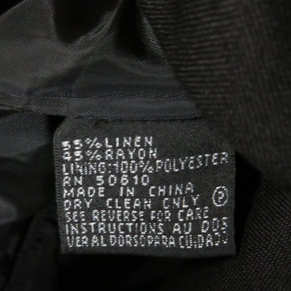 KASPER* Women's 2-PC Set (Jacket‎ & Skirt) Embroidery/Linen/Size~ 12 - Picture 7 of 16